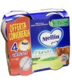 MELLIN OMOGENEIZZATO MANZO 4X80 G