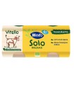 HERO BABY SOLO OMOGENEIZZATO VITELLO 2X80 G