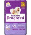 PAMPERS PROGRESSI JUNIOR PANNOLINO 5 11-25KG 19 PEZZI