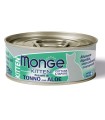 MONGE NATURAL QUALITY GATTO MONGE JELLY PEZZETTI TONNO BONITO/ALOE KITTEN 80 G