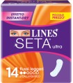 LINES SETA ULTRA ASSORBENTI PER FLUSSI LEGGERI 14 PEZZI