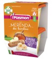 PLASMON LA MERENDA DEI BAMBINI MERENDE BANANA MELA BISCOTTO MIELE ASETTICO 2 X 120 G