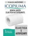 BENDA GARZA ELASTICA ICOPIUMA AUTOFISSANTE CM 4 X 4 MT