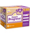 PANNOLINI QUADRIPACK PAMPERS PROGRESSI XL 68 PEZZI