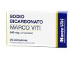 SODIO BICARBONATO MARCO VITI 500 MG COMPRESSE 500 MG COMPRESSE 20 COMPRESSE