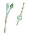 CATETERE FOLEY IN SILICONE TRASPARENTE A 2 VIE CON PALLONCINO 5-10ML DIAMETRO CH20 6,66MM LUNGHEZZA 40CM