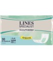 PANNOLONE PER INCONTINENZA LINES SPECIALIST DERMA RETTANGOLARE 30 PEZZI