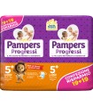 PAMPERS PROGRESSI LARGE PANNOLINO 5+ 13-27KG 38 PEZZI