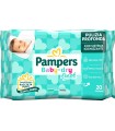 SALVIETTINE UMIDIFICATE PAMPERS BABY FRESH 30% + CONSISTENTE 20 PEZZI