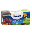 HUMANA OMOGENEIZZATO PRUGNA BIO 2 VASETTI 100 G