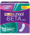 LINES SETA ULTRA ASSORBENTI ANATOMICI 12 PEZZI