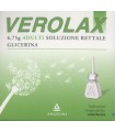 VEROLAX 9 G ADULTI SOLUZIONE RETTALE 6 CONTENITORI MONODOSE