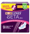 LINES SETA ULTRA ASSORBENTI LUNGO ALI DWCT 9 PEZZI