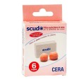 TAPPO AURICOLARE EARPLUG SCUDO IN CERA 6 COPPIE 12 PEZZI ARTICOLO 7EN081