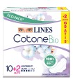 LINES COTONE BIO ULTRA ALI 10+2 PEZZI