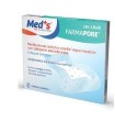 MEDS PORE MEDICAZIONE IN POLIURETANO ADESIVA IMPERMEABILE 10X6CM 5 PEZZI