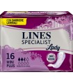 LINES SPECIALIST PANNOLONE MINI PLUS FARMA 16 PEZZI