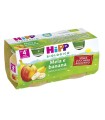 HIPP BIO FRUTTA GRATTUGGIATA MELA BANANA 4X100 G