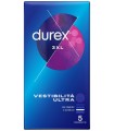 PRESERVATIVO DUREX 3XL VESTIBILITA' ULTRA 5 PEZZI