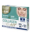 COLLAGEN ACT TRATTAMENTO VISO 2 FASI MASCHERA ANTI AGE ELASTICIZZANTE + CREMA IDRATANTE LENITIVA ELASTICIZZANTE