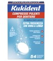 KUKIDENT CLEANSER FRESCH 54 COMPRESSE PULIZIA PROTESI DENTARIE