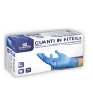 GUANTI NITRILE SENZA POLVERE MEDIUM 100 PEZZI