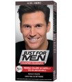 JUST FOR MEN SHAMPOO COLORANTE H55 NERO ATTIVATORE CHIARO 38,5 ML + BASE COLORE 27,5 ML