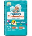 PAMPERS COSTUMINO CP 11 TG4 TG 4 11 PEZZI