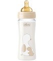 CHICCO BIBERON ORIGINAL 240ML VETRO 1 FORO 1 FORO UNISEX CON TETTARELLA IN CAUCCIU'