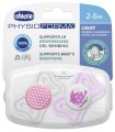 CHICCO SUCCHIETTO LIGHT GIRL SILICONE 2-6 MESI 2 PEZZI