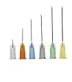 AGO IPODERMICO STERILE PIC CONO LUER LOCK GAUGE 19 1,10 MM LUNGHEZZA 40 MM CODICE COLORE CREMA IN BLISTER SINGOLO 100 PEZZI