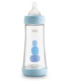 CHICCO BIBERON PERFECT 5 BOY 300 ML IN SILICONE 3 FORI