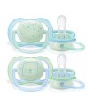 AVENT SUCCHIETTO ULTRA AIR NIGHT 0-6 MESI 2 PEZZI