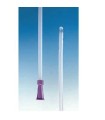 SONDA PER UROLOGIA CON FUSTELLA UOMO PUNTA NELATON LUNGHEZZA 40 CM CH12 30 PEZZI