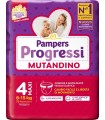 PAMPERS PROGRETGTGI MUTANDINO CP TG4 MAXI 19 PEZZI