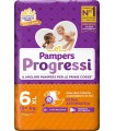 PAMPERS PROGRESSI EXTRALARGE PANNOLINO 6+ 16+KG 17 PEZZI