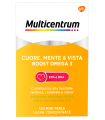 MULTICENTRUM CUORE MENTE E VISTA BOOST OMEGA 3 120 MINI PERLE