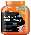 SUPER100% WHEY SMOOTH WHITE CHOCO/STRAWBERRY 908 G