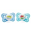 CHICCO SUCCHIETTO LIGHT BOY SILICONE 16-36 MESI 2 PEZZI