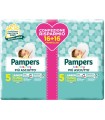 PAMPERS BABY DRY PANNOLINI DUO DOWNCOUNT JUNIOR 32 PEZZI